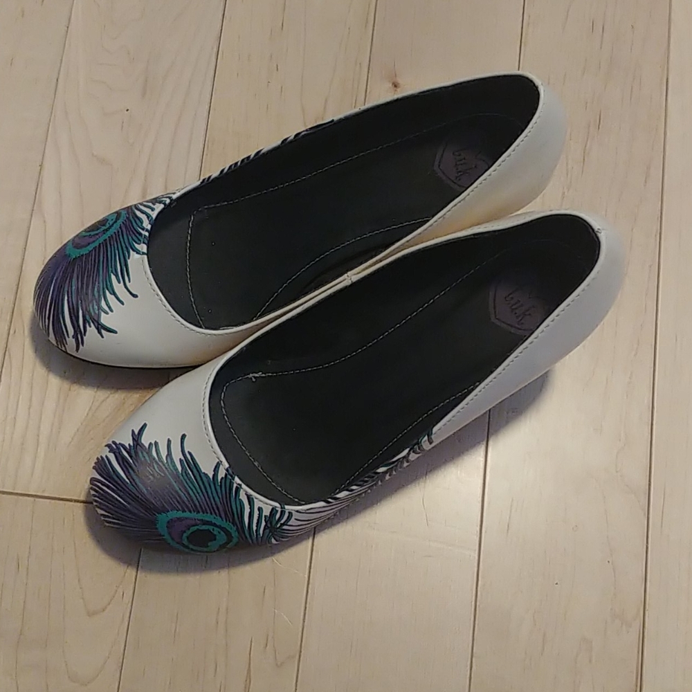 Peacock heels